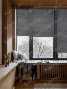 Жалюзи пластиковые, серые