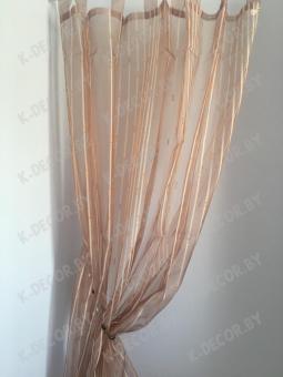 Штора на петлях Lavazza коричневая