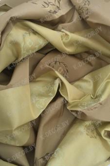 Штора на петлях Sarah зеленая