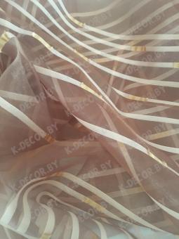 Штора на петлях Lavazza коричневая