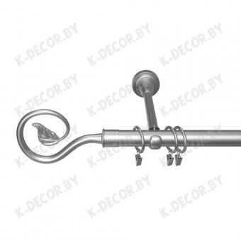 Карниз гладкий однорядный "Люкка" D16 (2 цвета) Карниз гладкий однорядный "Люкка" D16 (2 цвета)