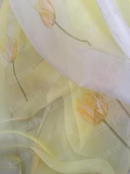 Органза Tulipan желтая
