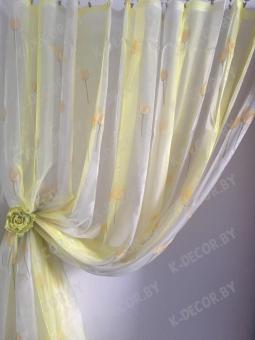 Органза Tulipan желтая